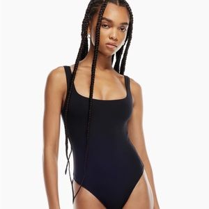 Aritzia Contour Tank Bodysuit Square-neck Tank Bodysuit